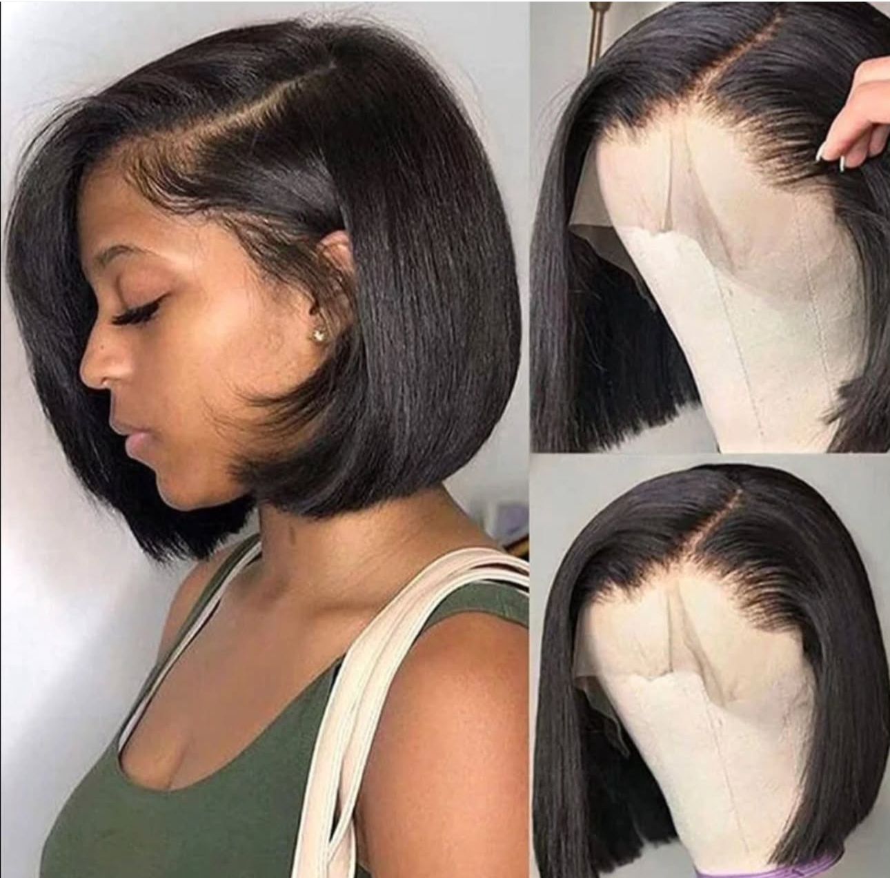 Straight Wig 12 Inch